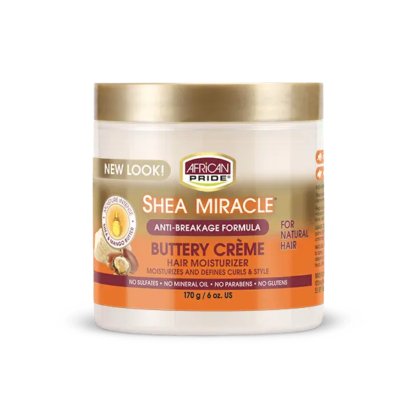 Crème Buttery SHEA MIRACLE 170g - AFRICAN PRIDE