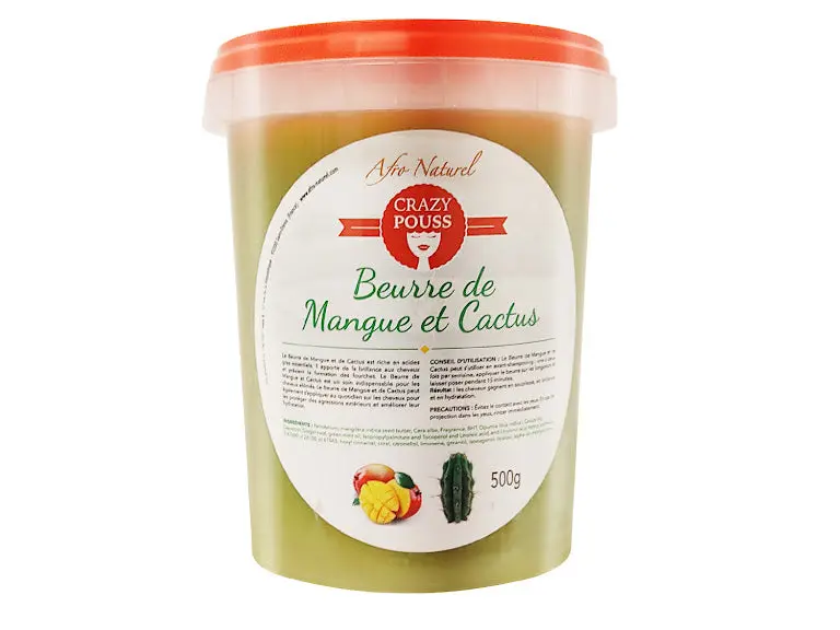 Beurre de Mangue & Cactus 500g - CRAZY POUSS