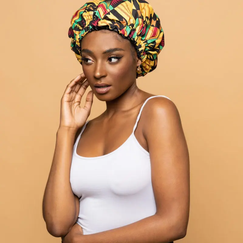 CRAZY POUSS – Bonnet En Wax Modèle 029