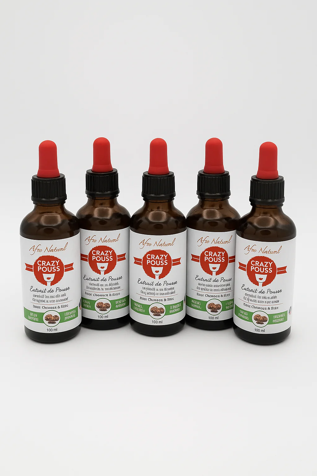 Pack 5 Lotions Crazy Pouss