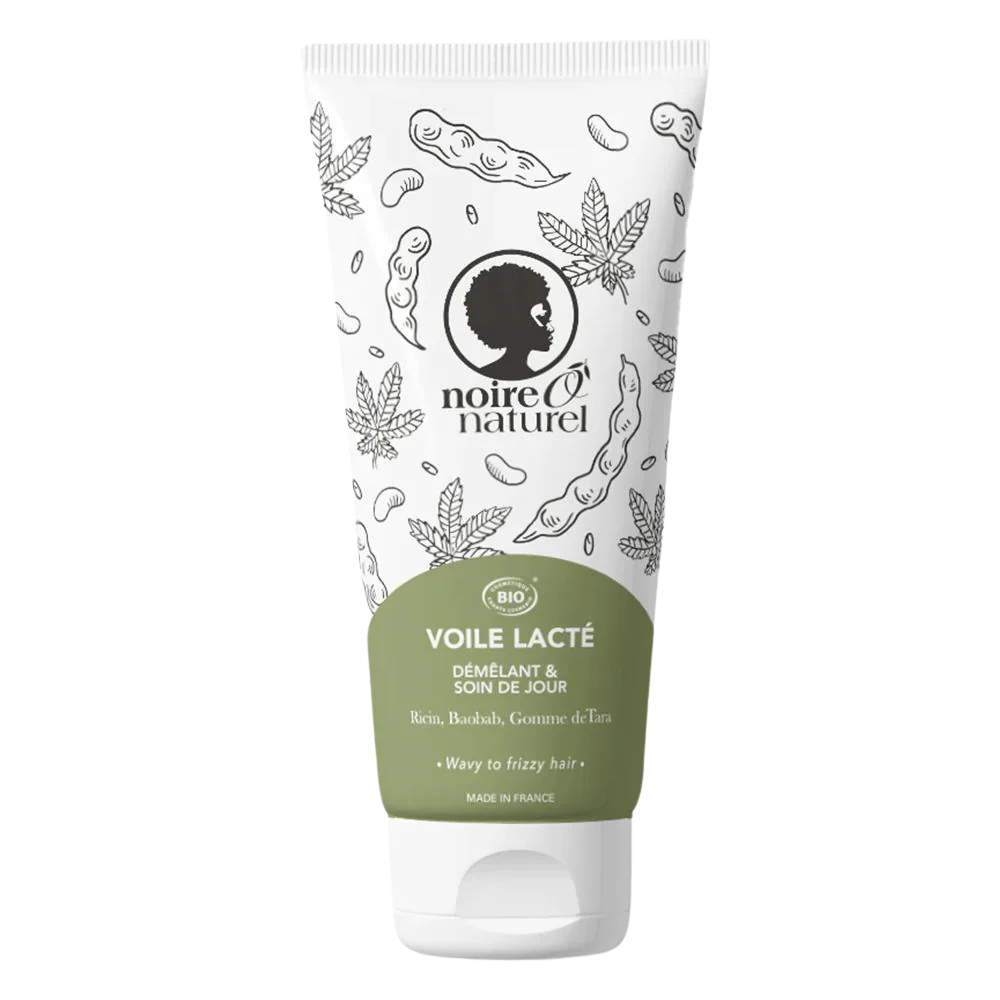 Après-Shampoing Démêlant Voile Lacté 200ml - Noireônaturel
