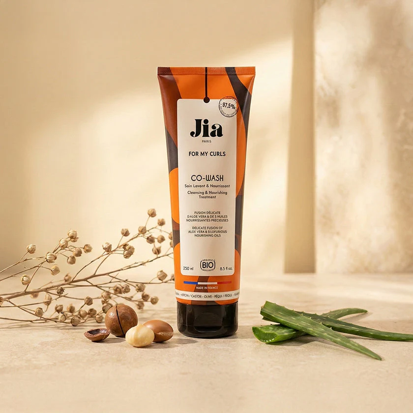 Co Wash au Ricin, Jojoba, Avocat et Aloe Vera 250ml - JIA PARIS - Image 2