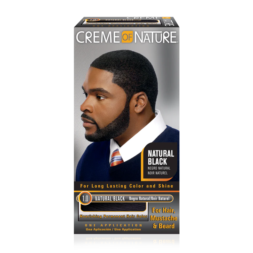 Coloration MEN COLOR 1.0 Jet Black - CREME OF NATURE