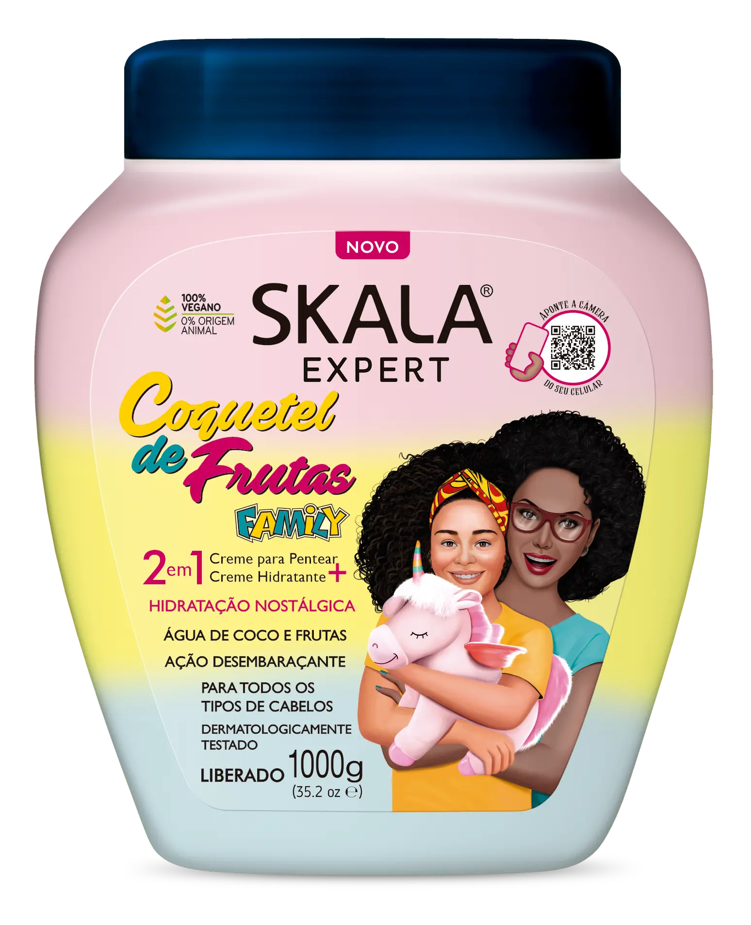 Creme 2en1 COQUETEL de Frutas 1000g - SKALA