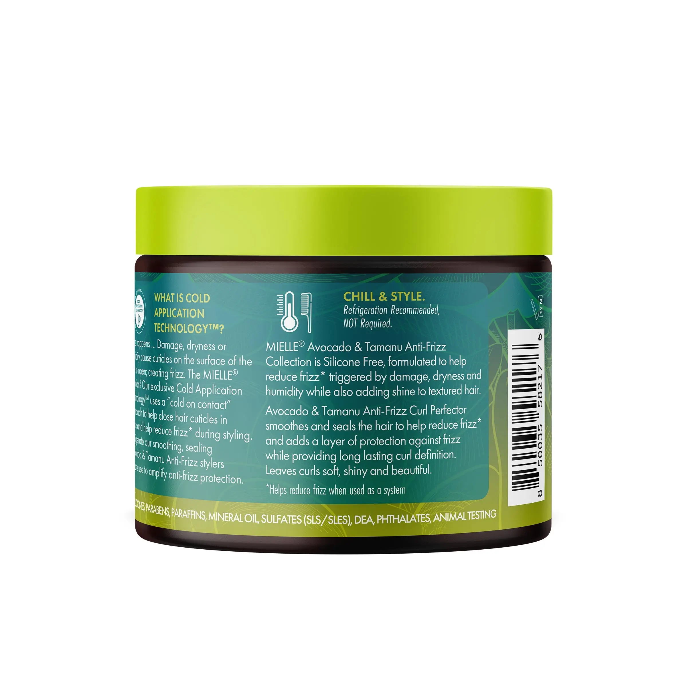 Crème définition pour boucles à l'Avocat & Tamanu 340g - MIELLE - Image 2
