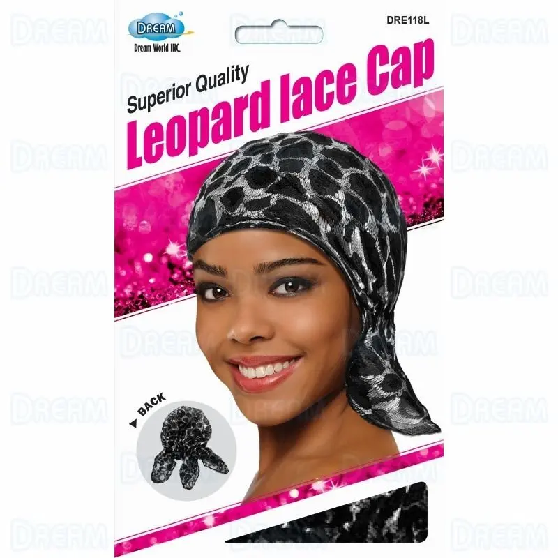 DREAM WORLD – Leopard Lace Cap