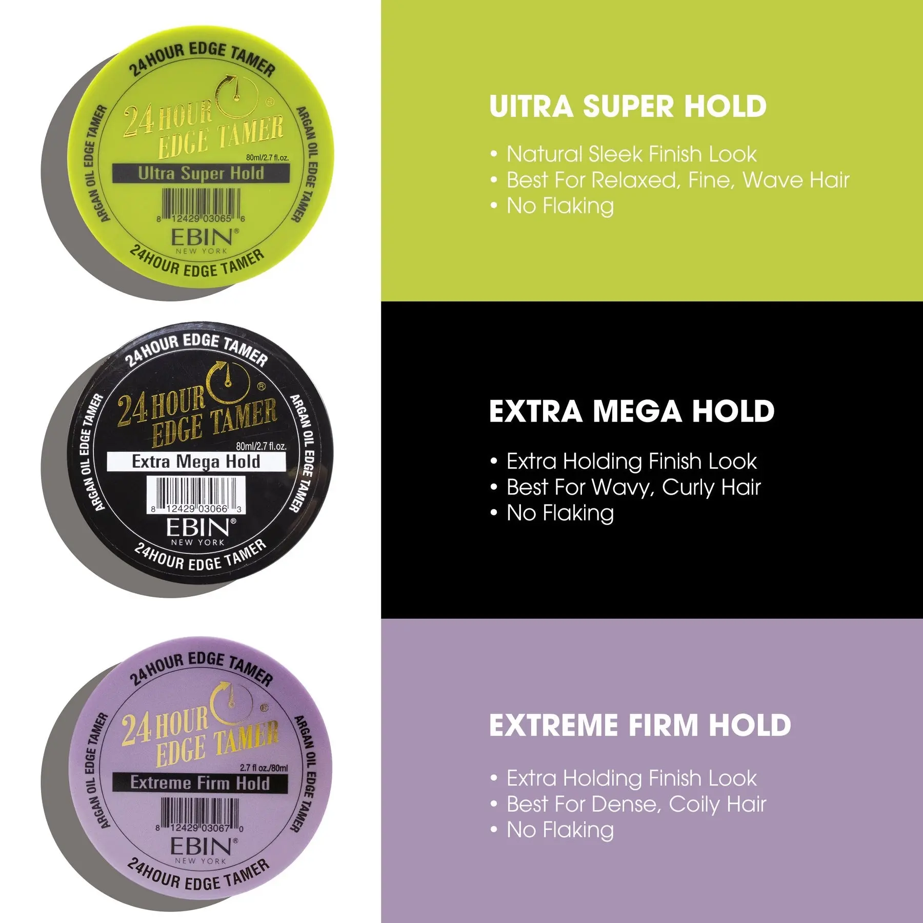 EBIN - Cire Coiffante Ultra Super Hold 80mL - Image 3