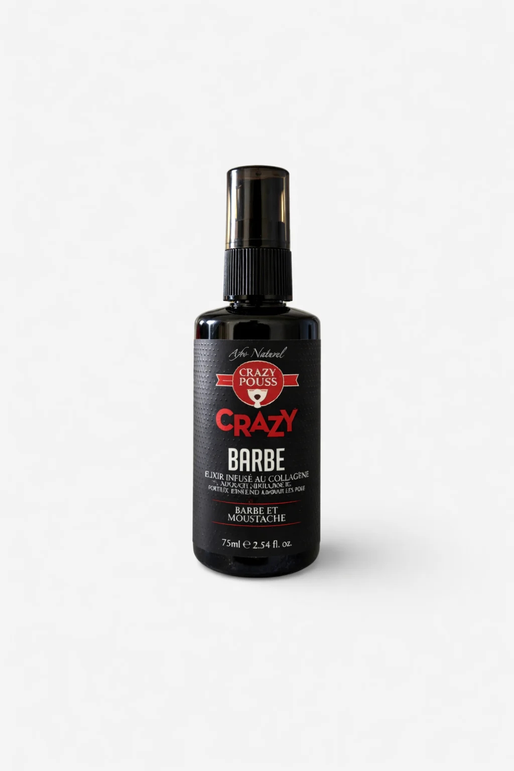 Elixir Barbe Moustache au Collagène 75ml - CRAZY POUSS