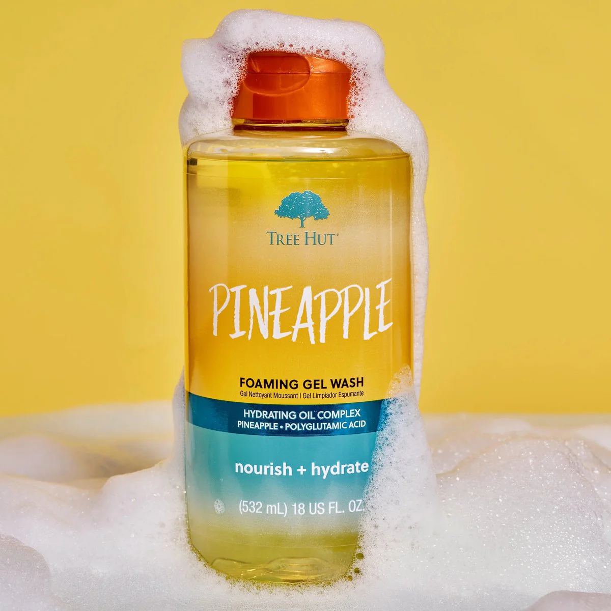 Gel Douche PINEAPPLE 532ml - TREE HUT - Image 2