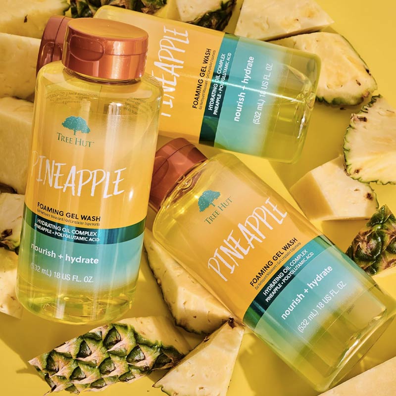 Gel Douche PINEAPPLE 532ml - TREE HUT - Image 4