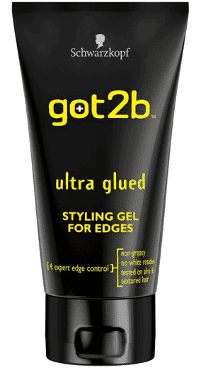 Gel Ultra Glued Styling Gel Black 150ml - GOT2B
