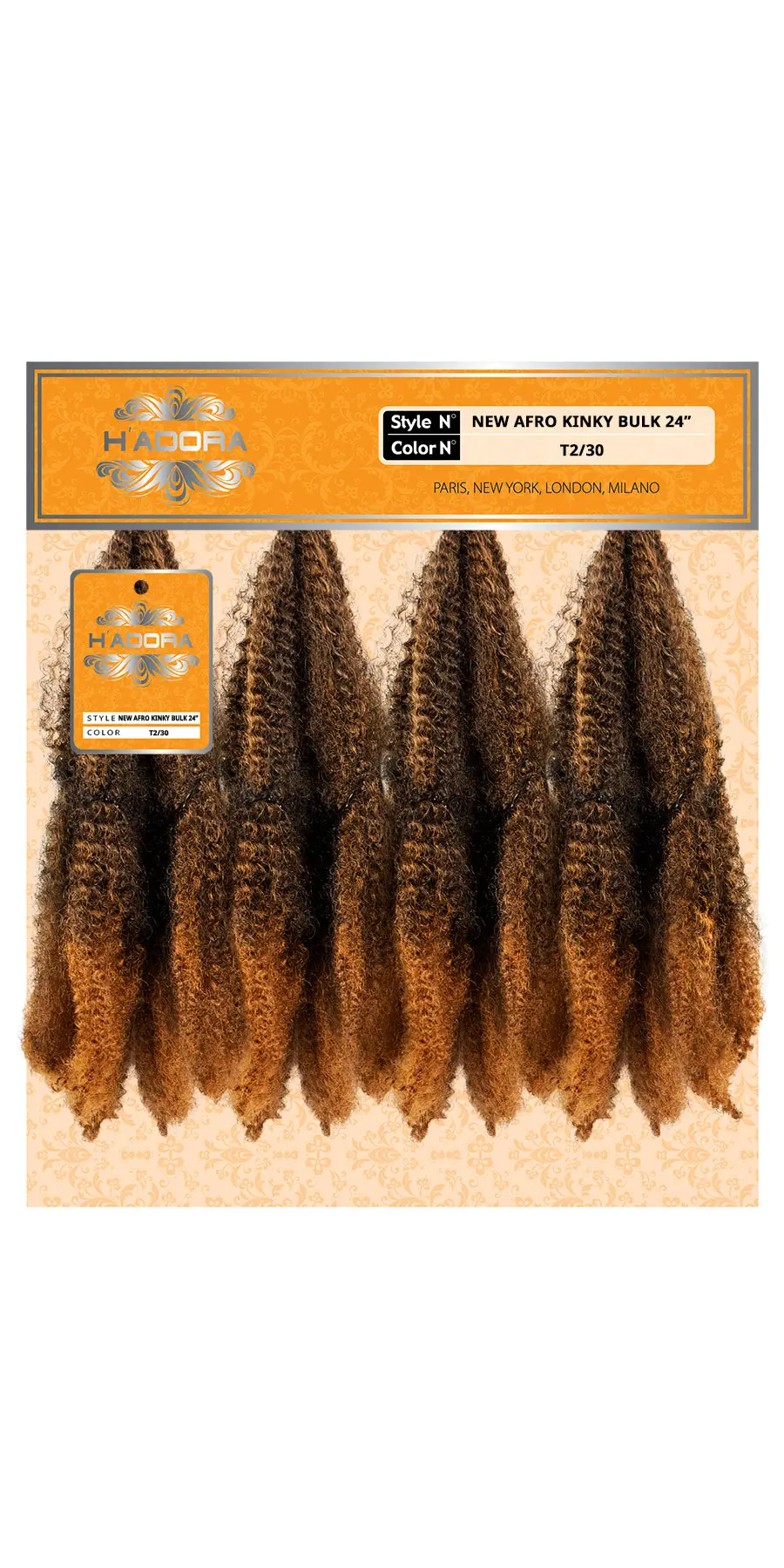 New Afro Kinky Bulk 24" Couleur 1 - HADORA