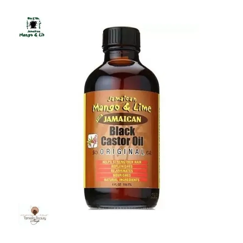 Huile de Ricin Noire 118ml - MANGO & LIME