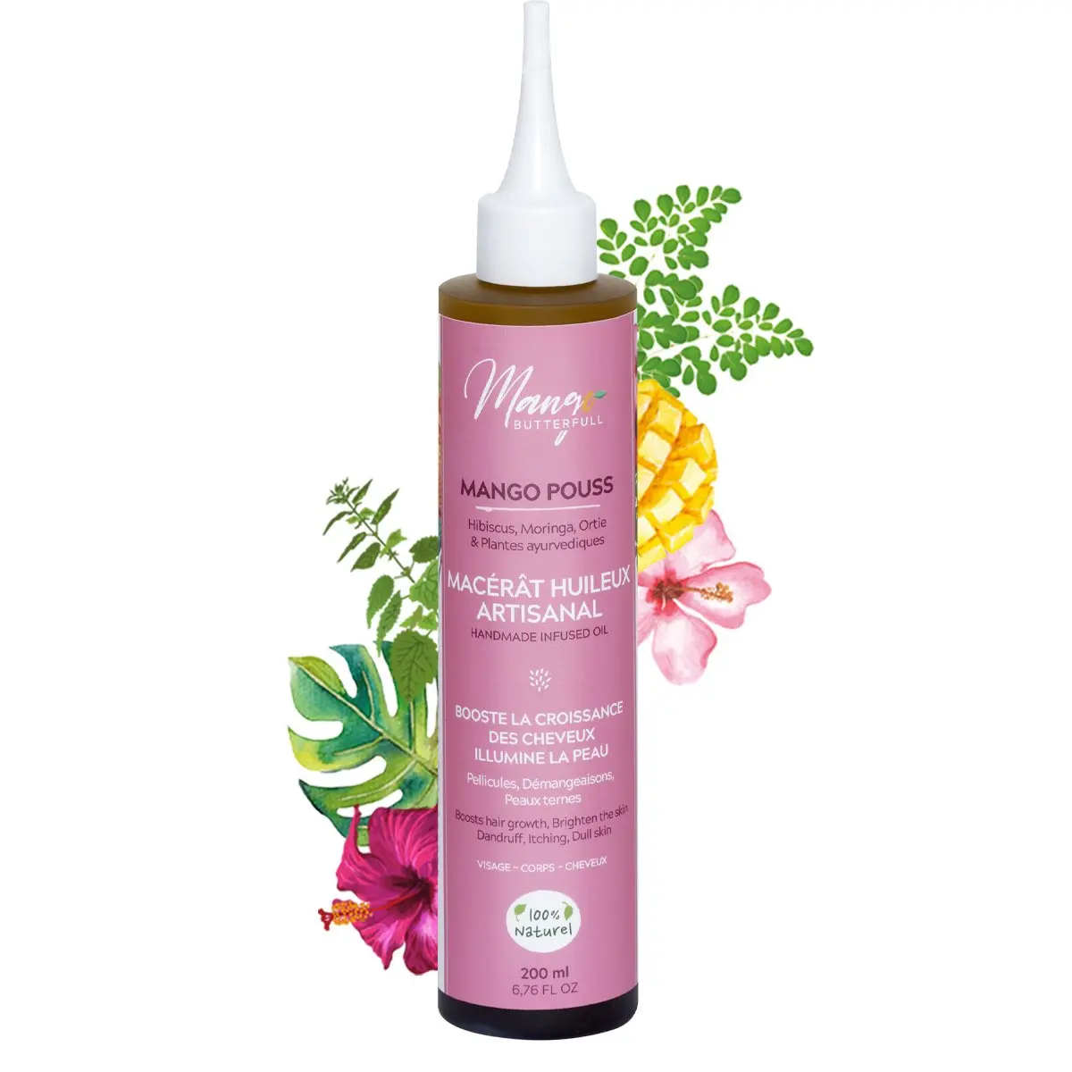 Macérât Huileux Artisanal 200ml MANGO POUSS