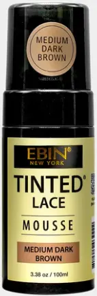 Mousse Lace Tinted Medium Dark Brown - EBIN