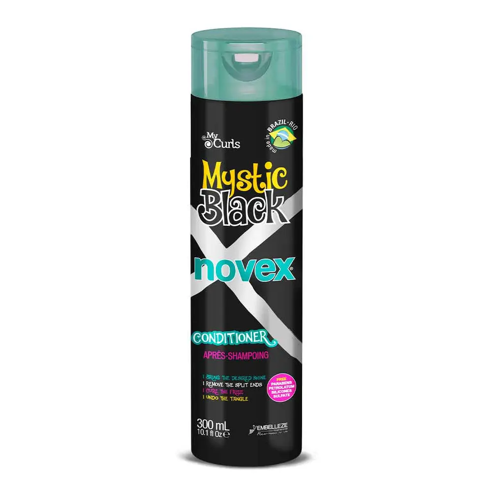 Après Shampoing MYSTIC BLACK 300ml - NOVEX