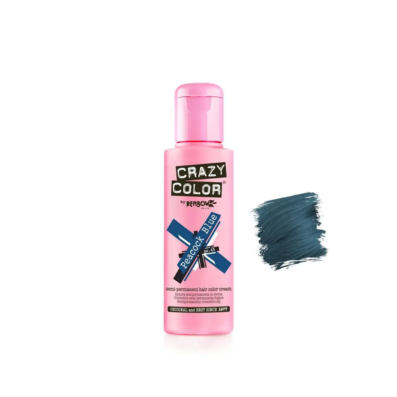 Peacock Blue no.45 - CRAZY COLOR