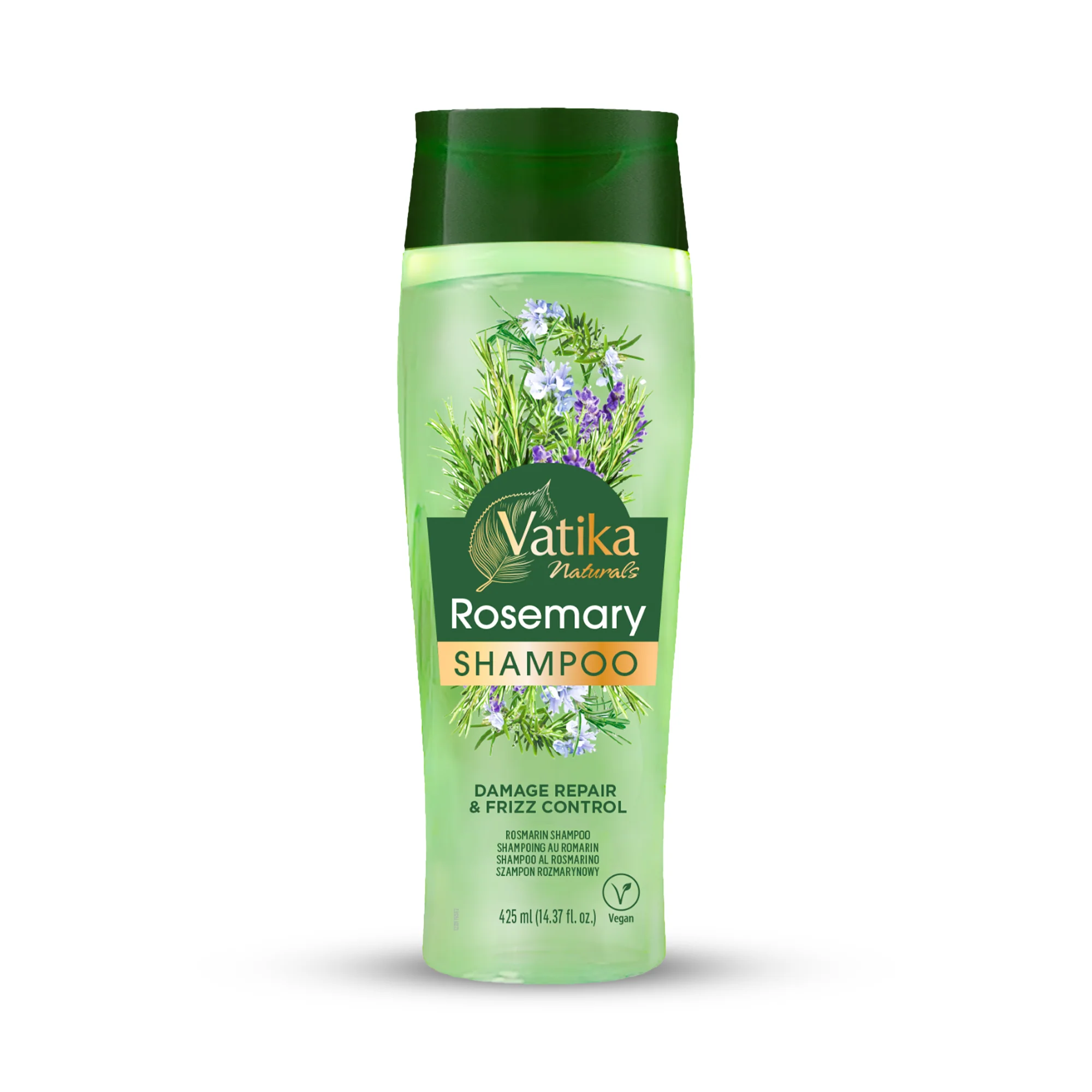 Shampoing Au Romarin 425ml - VATIKA