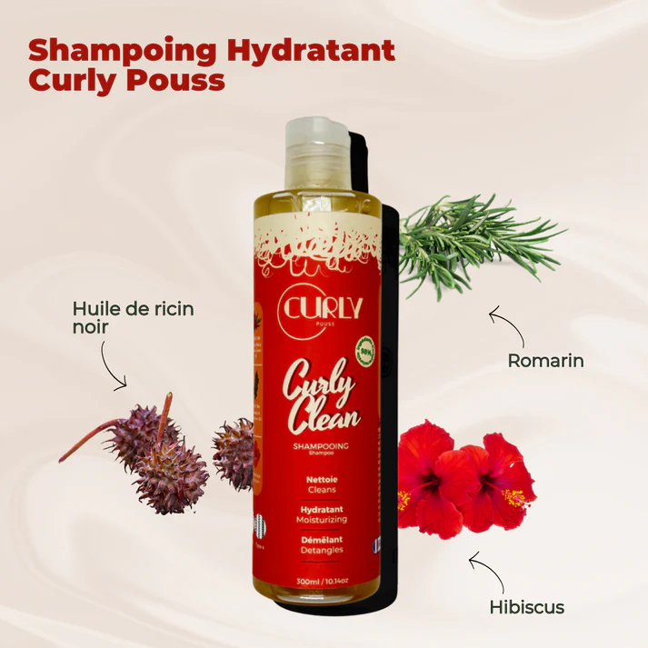 Shampoing Clean 300ml - CURLY POUSS - Image 2