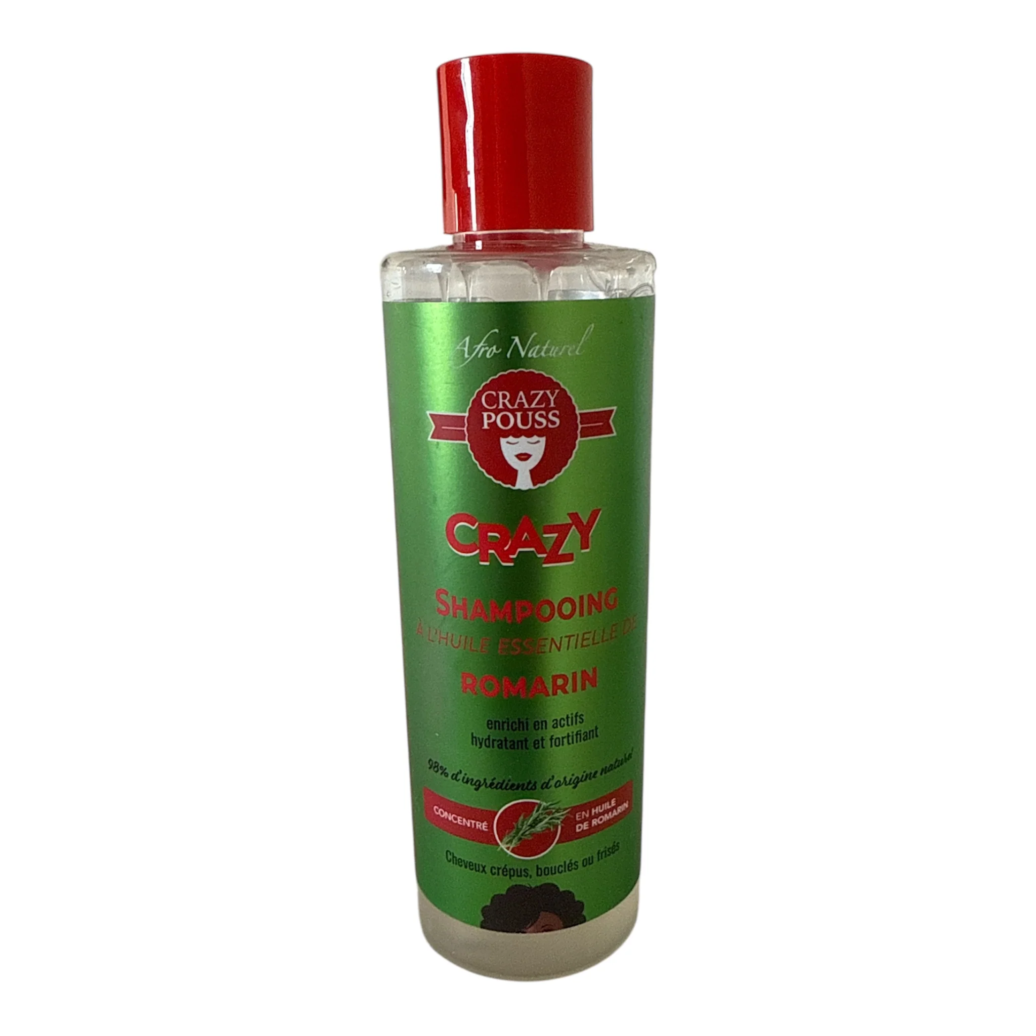 Shampoing Romarin 250ml - CRAZY POUSS