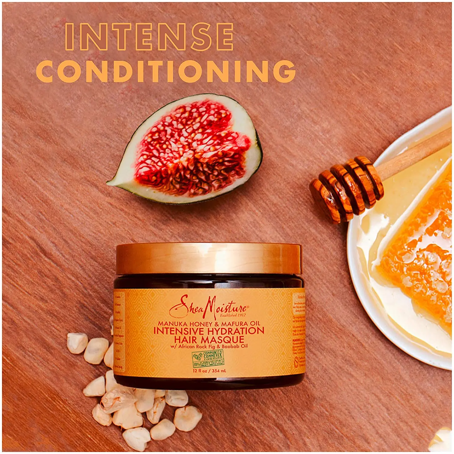 Masque Intensive Hydration MANUKA & MAFURA 340g - SHEA MOISTURE - Image 3