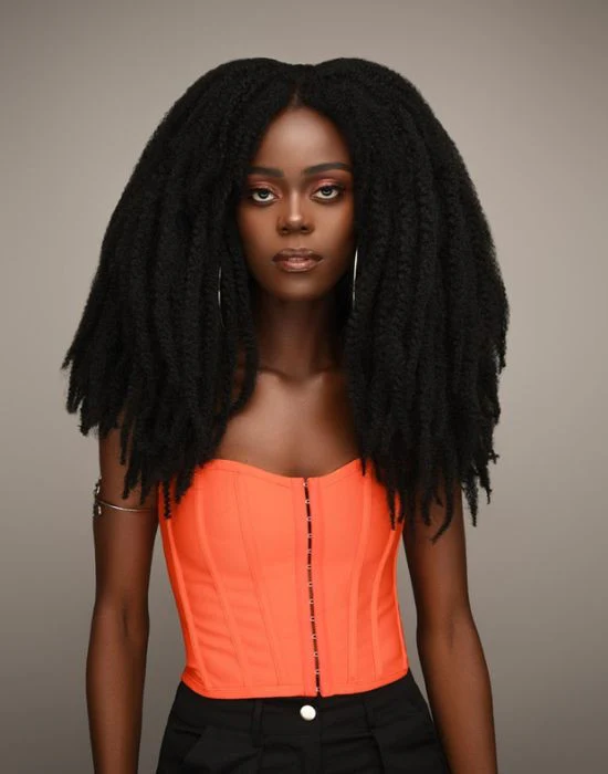 Afro Twist Braid Couleur 1B - SOFT N SILKY - Image 2